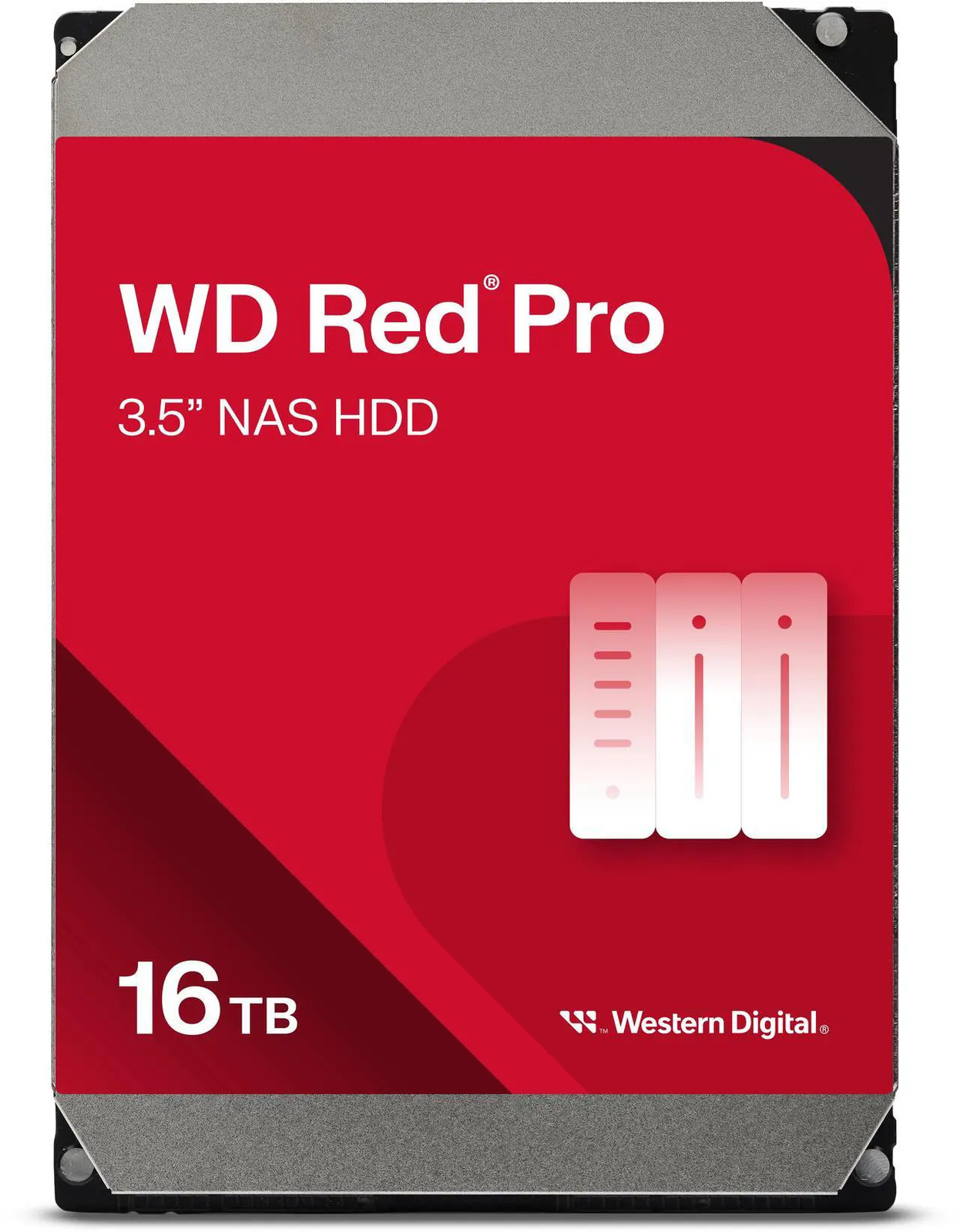 WD Red Pro 16TB WD161KFGX SATA 3.5 NAS HDD 7200RPM 512MB CMR New Sealed