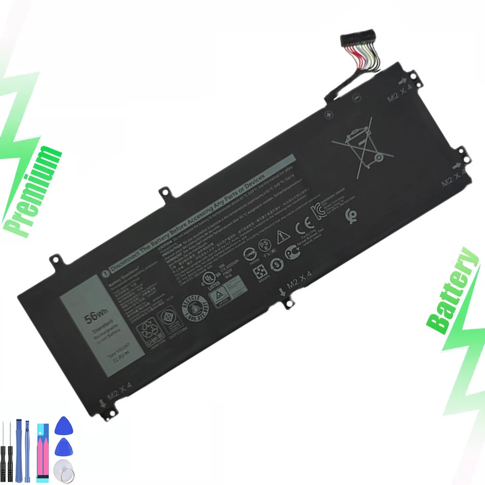 56Wh New V0GMT Battery for Dell G7 17 7700 4K1VM W62W6 XYCW0 9TM7D NYD3W NCC3D