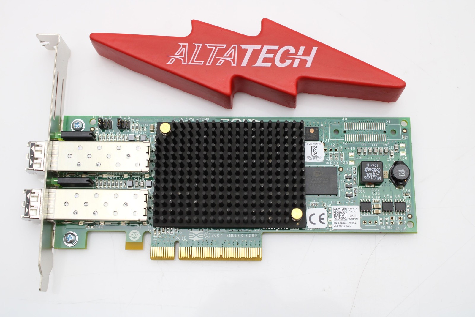 Dell 0C856M 8GB DUAL PORT LPE12002 HBA PCI-E FH
