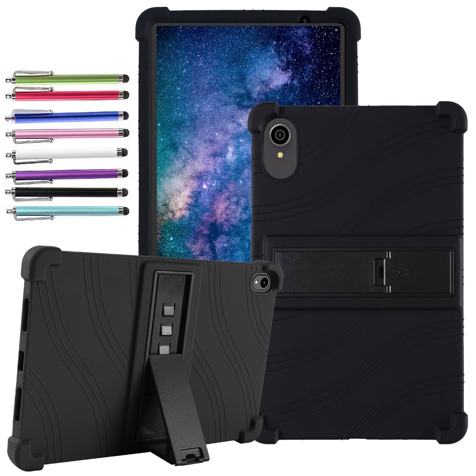 Silicone Case for BAKEN Tab 10 Lite Model M10 Tablet Shockproof Protective Stand