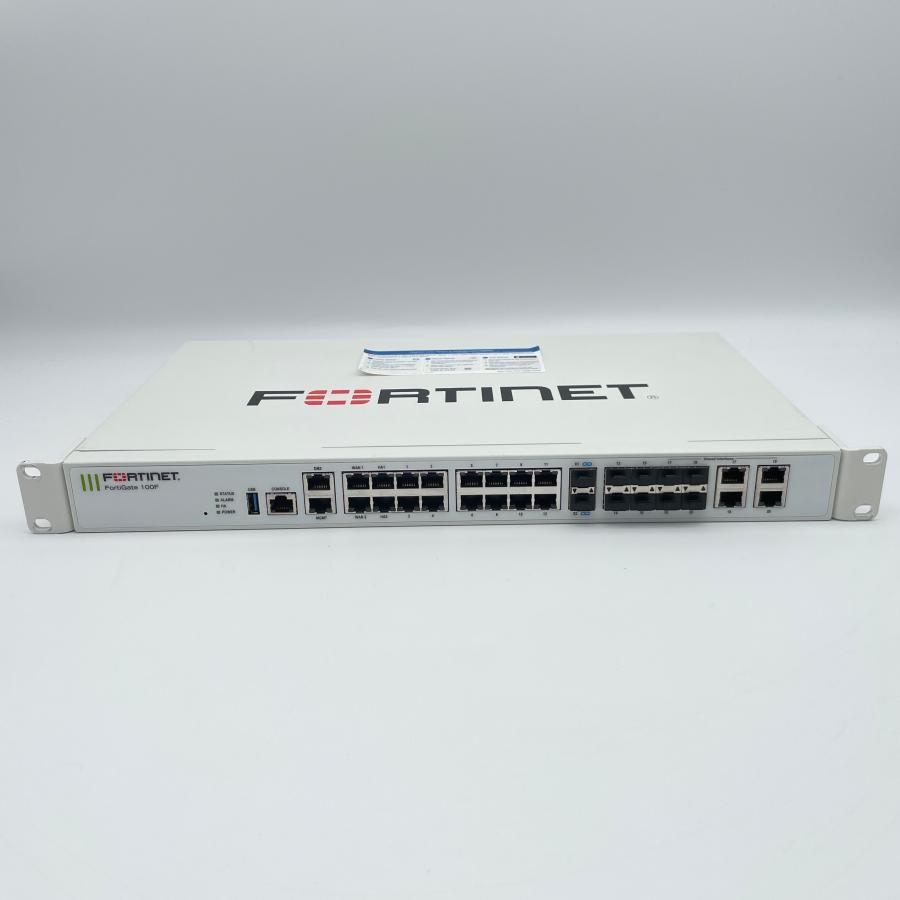 Fortinet FortiGate 100F FG-100F Network Security Firewall UTM VPN 1U Appliance