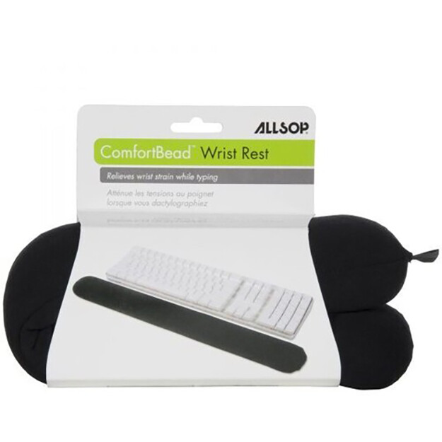 Allsop Comfortbead Wrist Rest Relieves Wrist Pain While Typing