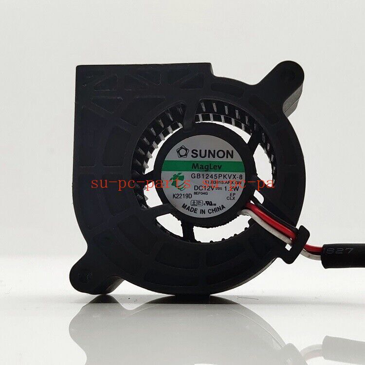 For SUNON GB1245PKVX-8  MAGLEV DC12V 1.2W 3Pin Projector Cooling Fan