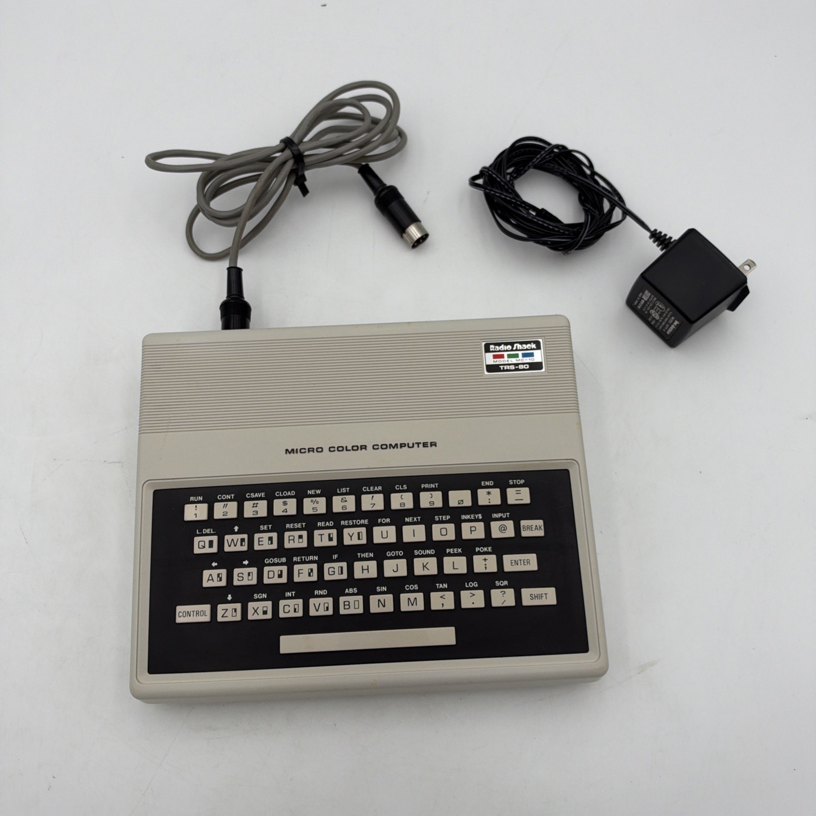 Radio Shack TRS-80 MC-10 Micro Color Computer 26-3011 Tested Working