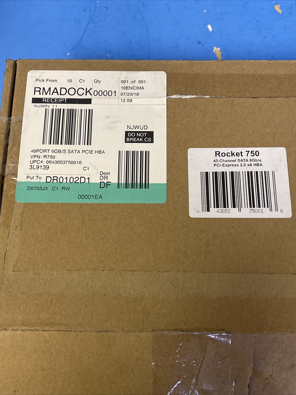 HighPoint Rocket 750 PCI-Express 2.0 x8 SATA III (6.0Gb/s) Controller Card