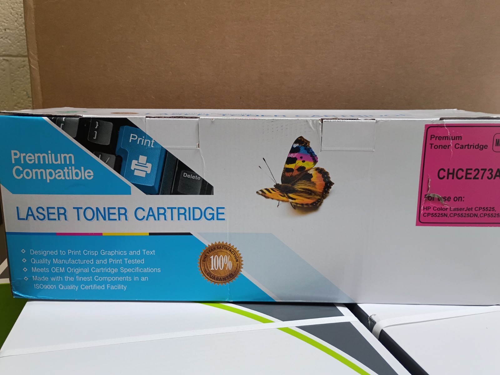 CE273A MAGENTA Toner Cartridge Replacement for HP CE273A - 650A