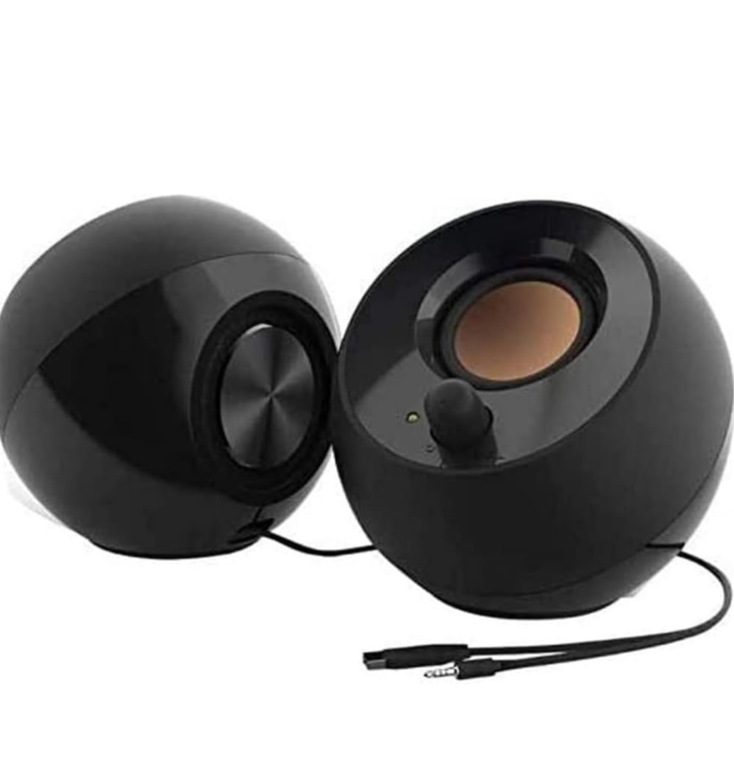 Creative Labs Pebble 2.0 Channel Computer Stereo Speakers - Black
