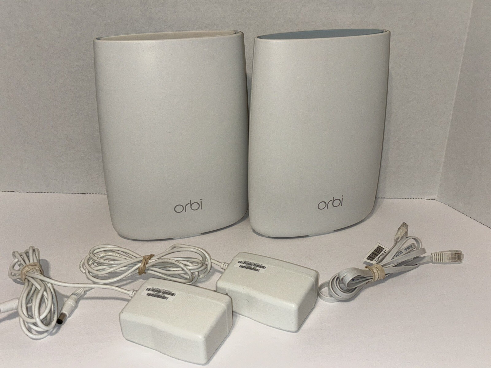 Pair of Orbi Netgear Whole Home Wi-Fi Routers - RBR50 and Satellite RBS50