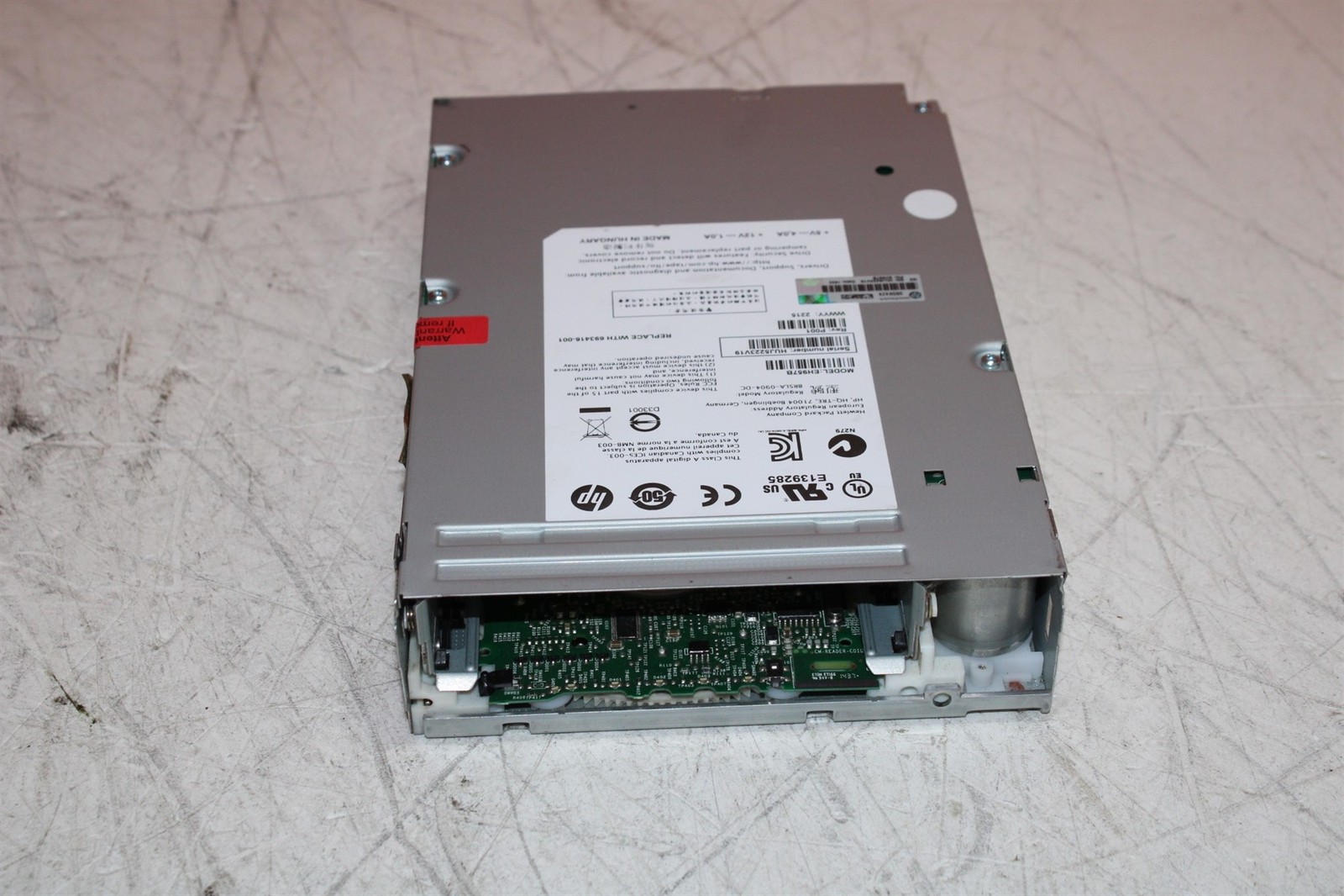 HP EH957B LTO-5 Ultrium Tape Drive No Bezel 