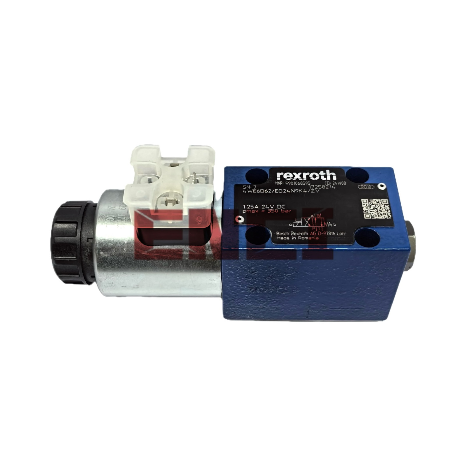 4WE 6 D6X/EG24N9K4/ZV R901068595 Bosch Rexroth New Valve 4WE6D62/EG24N9K4/ZV