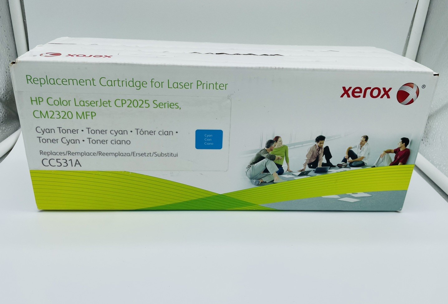 Xerox Cyan Toner 6R1486 CC531A New In Unopened Box - 2 Available