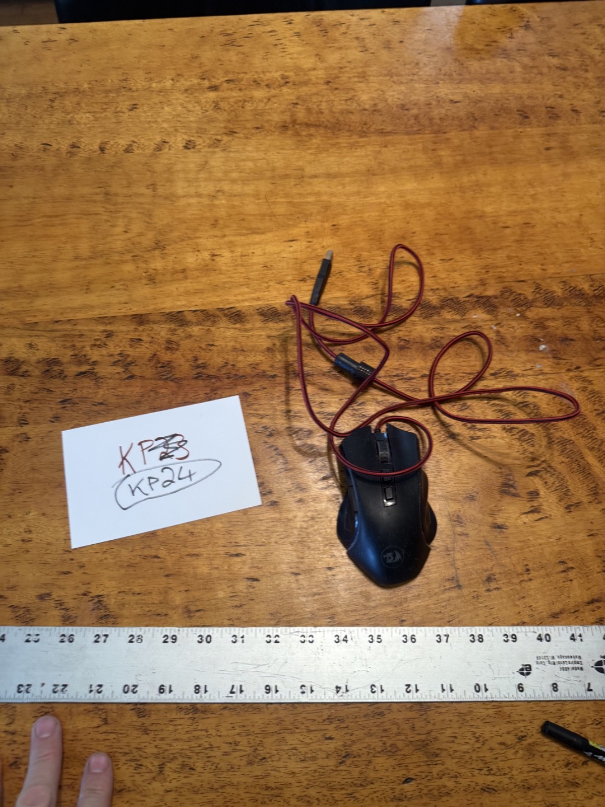 Red Dragon Gaming Mouse 7200 DPI Griffin M602A-RGB TESTED KP24