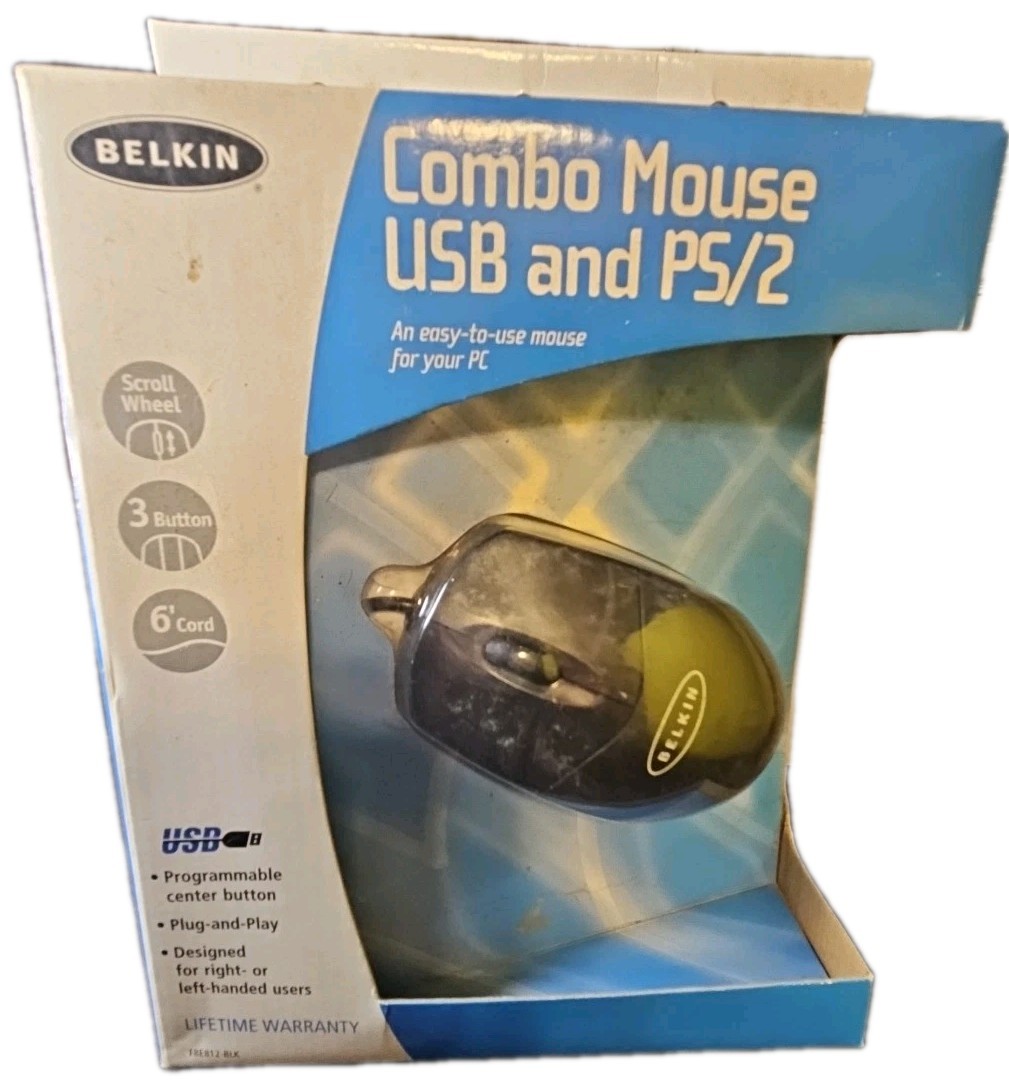 2003 Belkin Corp Combo Mouse USB & PS/2
