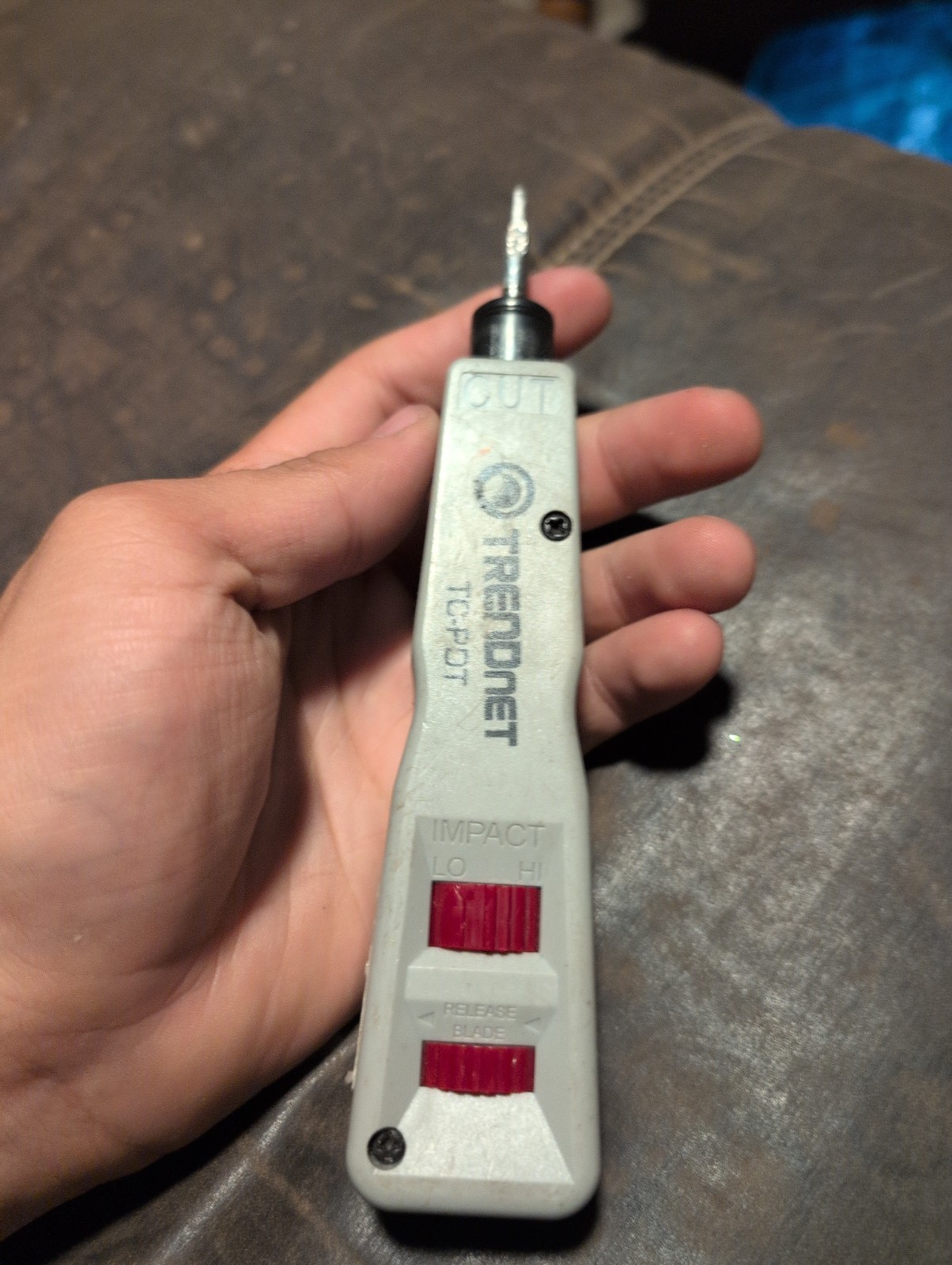 TRENDnet TC-PDT Pro Impact Punch Down Tool Networking V
