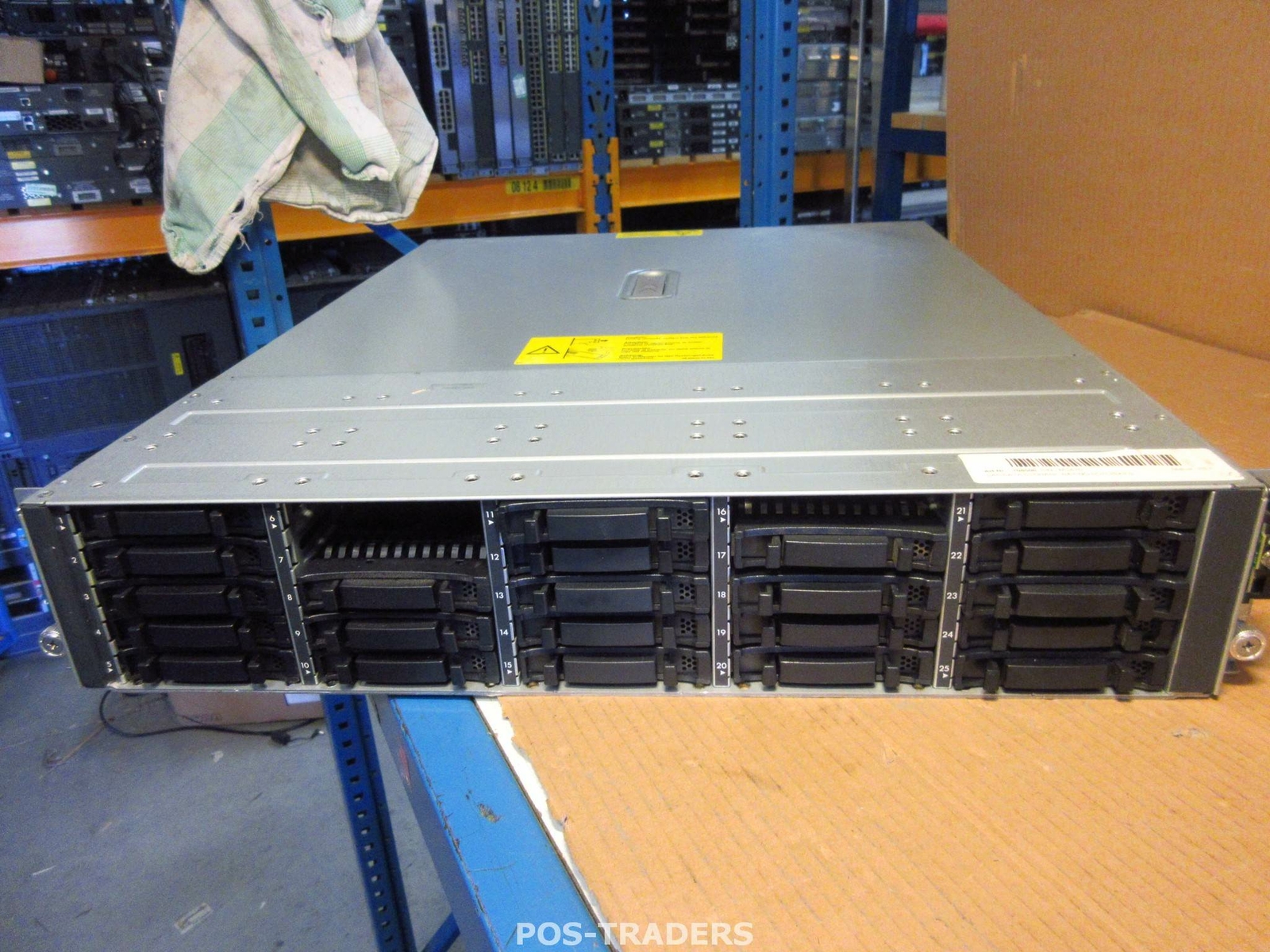 HP MSA70 418800-B21 Modular Smart Array Chassis EMPTY - INCL 22X EMPTY HDD TRAYS