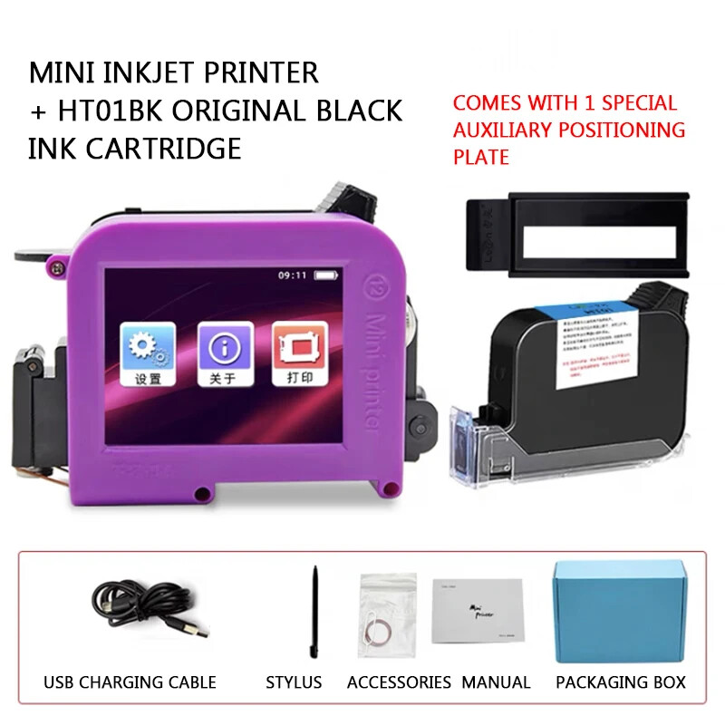 Mini Inkjet Printer Handheld Small Production Date Digital Coding Tool