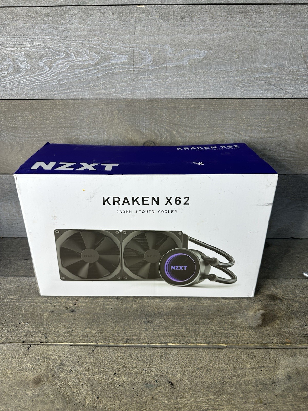 NZXT Kraken X62 RL-KRX62-01 280mm All-In-One Liquid Cooling System - Open Box