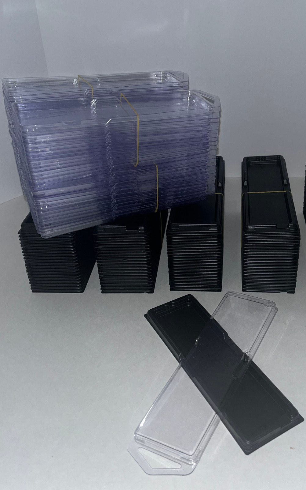 50 X DDR2 DDR3 DDR4 DDR5  Memory RAM Clamshell Case for DIMMs Anti Static ESD