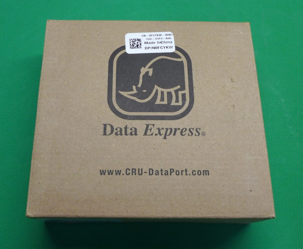 NEW CRU-DataPort DP25 SATA 6G GTC2N FCYKW