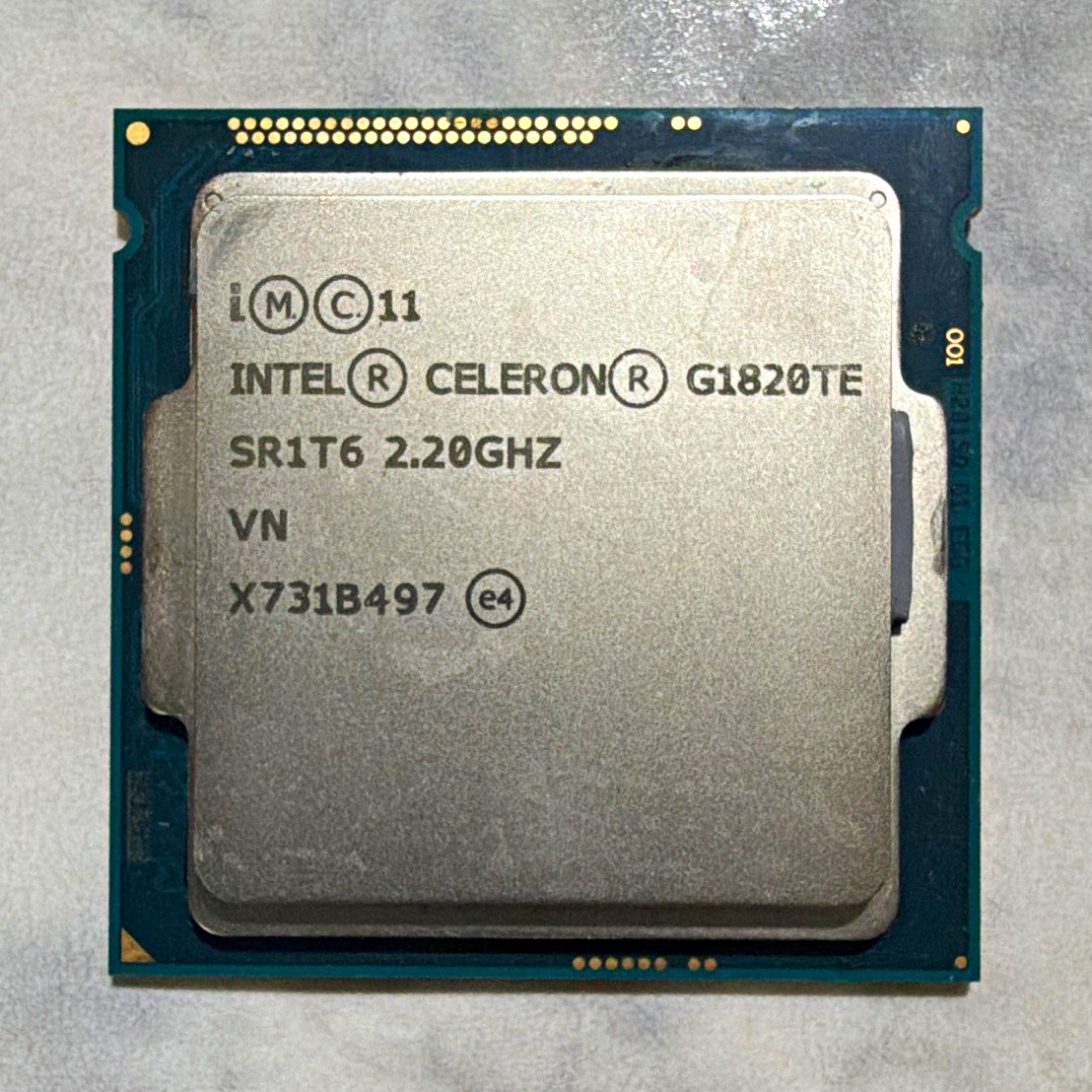 Intel Celeron G1820TE SR1T6 2-Core 2.20GHz LGA1150/Socket H3 2MB CPU