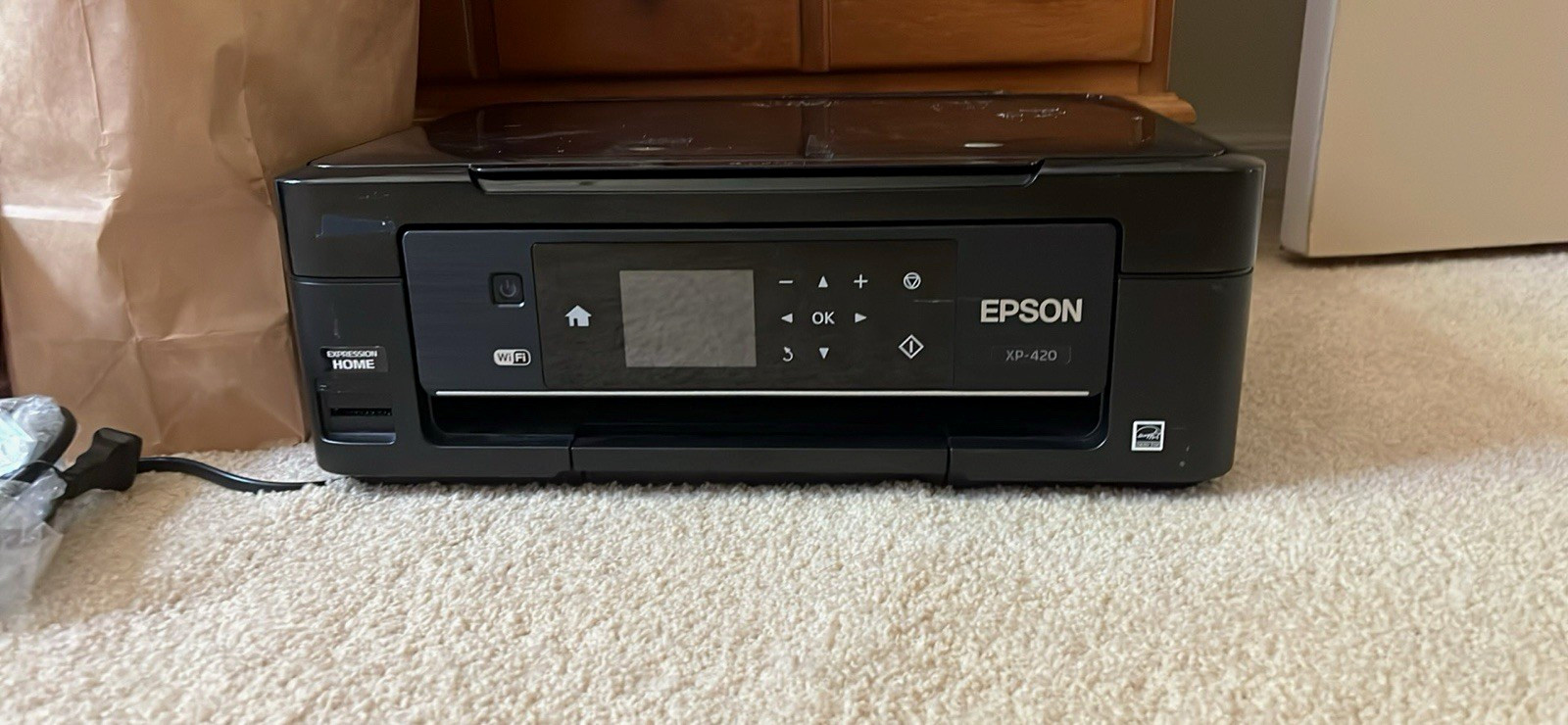 Best offer EpsonExpression Home XP-420 Wireless Color Inkjet Scan Copy It works