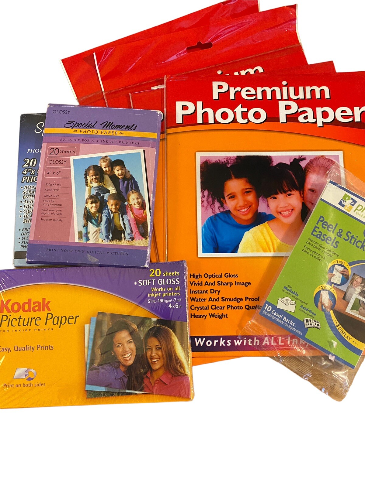Mixed Lot of Photo Paper Premium Photos Paper Photo Frog Kodak Special Moments