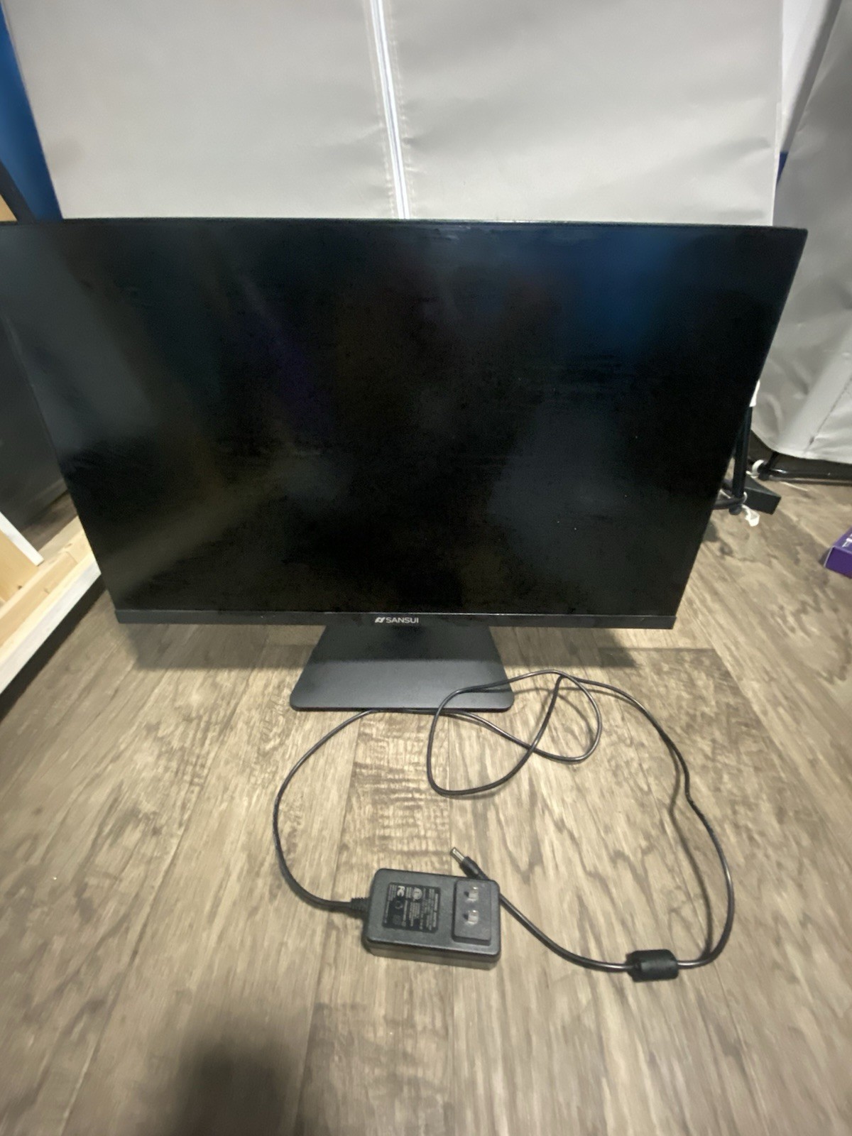 Sansui ES-24F1 24in LED Monitor 1080p 75Hz HDMI/DP Speakers Black