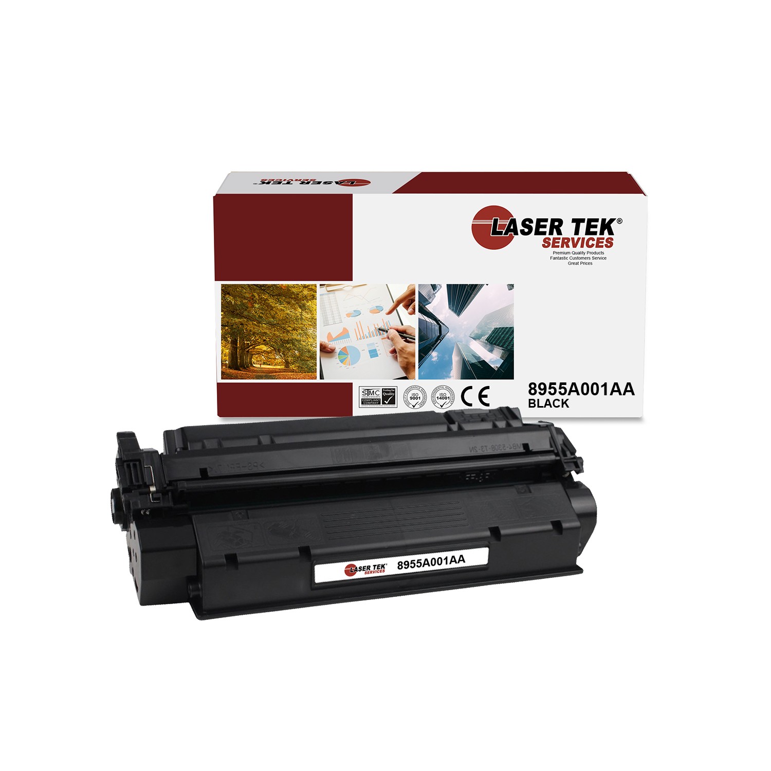 LTS FX8 8955A001AA Black Compatible for Canon LaserClass 310 510 Toner Cartridge