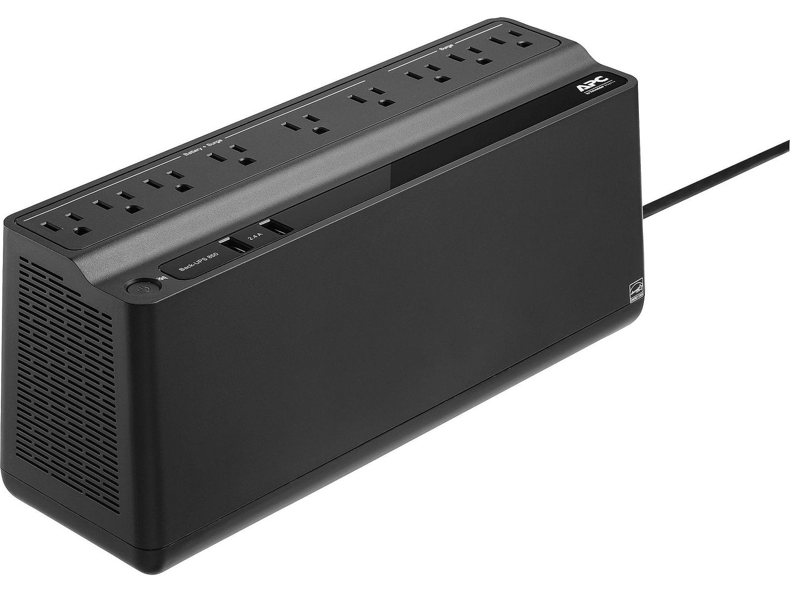 APC Back-UPS 850VA / 450W UPS Battery Backup & Surge Protector, 9 Outlets, Ty...