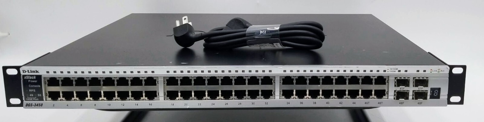 D-Link DGS-3450 48-Ports Rack-Mountable Managed Ethernet Switch