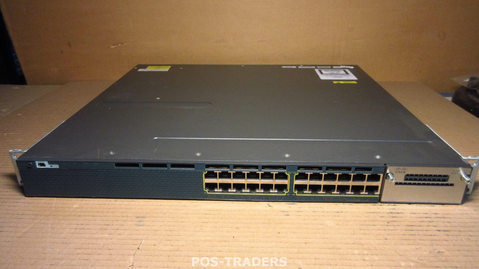 Cisco WS-C3560X-24T-L v05 24-Port Gigabit Switch INCLUDING 2X C3KX-PWR-350WAC