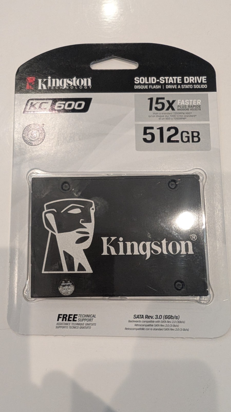 Kingston kC600 SSD 512GB