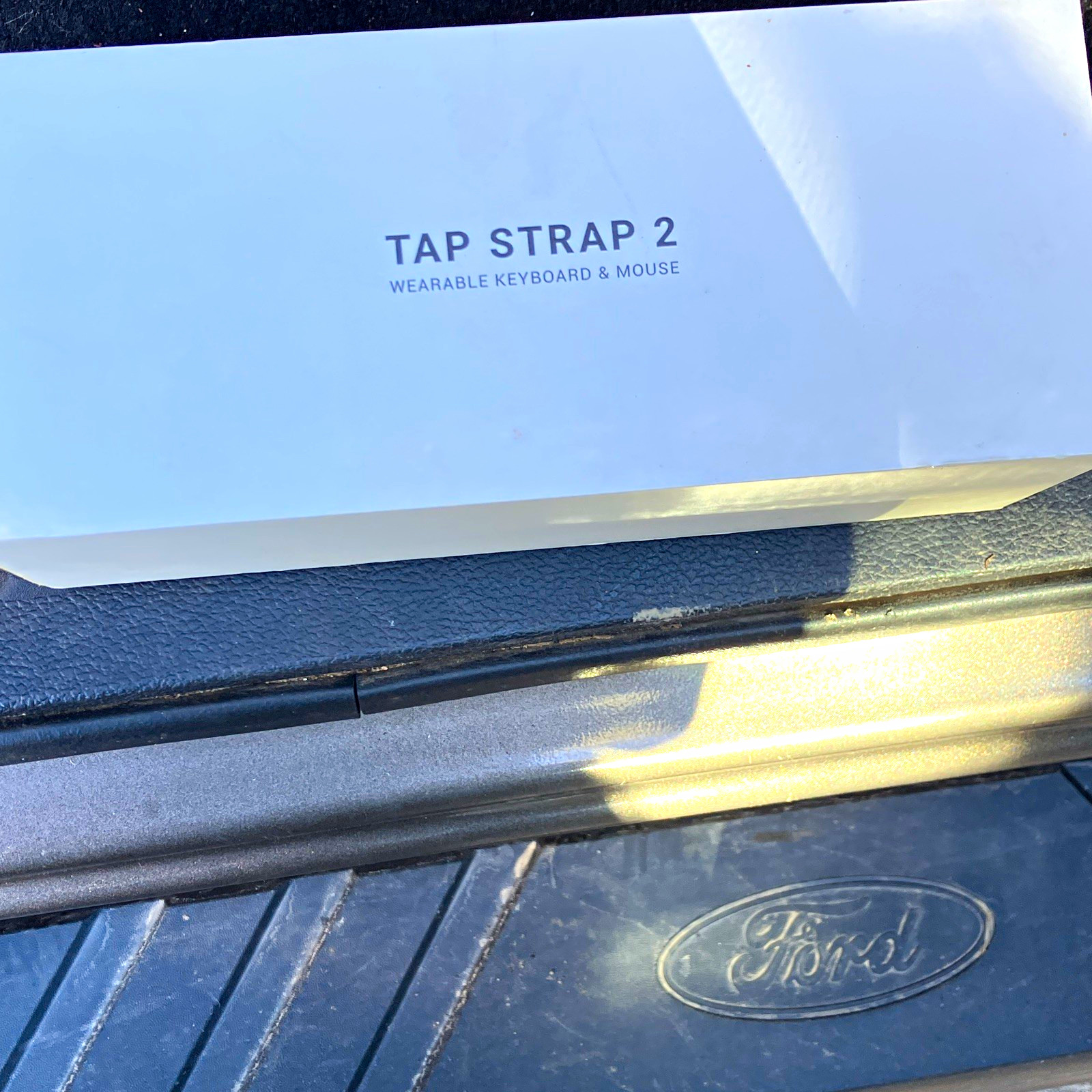 Tap Strap 2 Wearable Keyboard & Mouse, Wireless Bluetooth, English