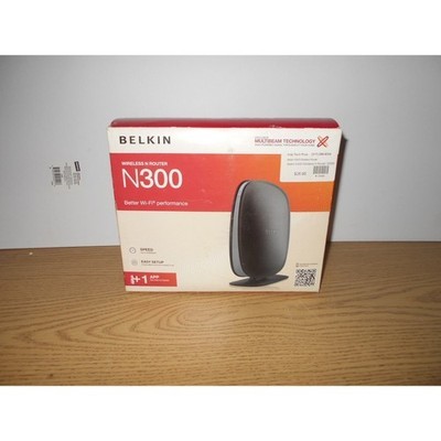 Belkin N300 Wireless N Router White Color