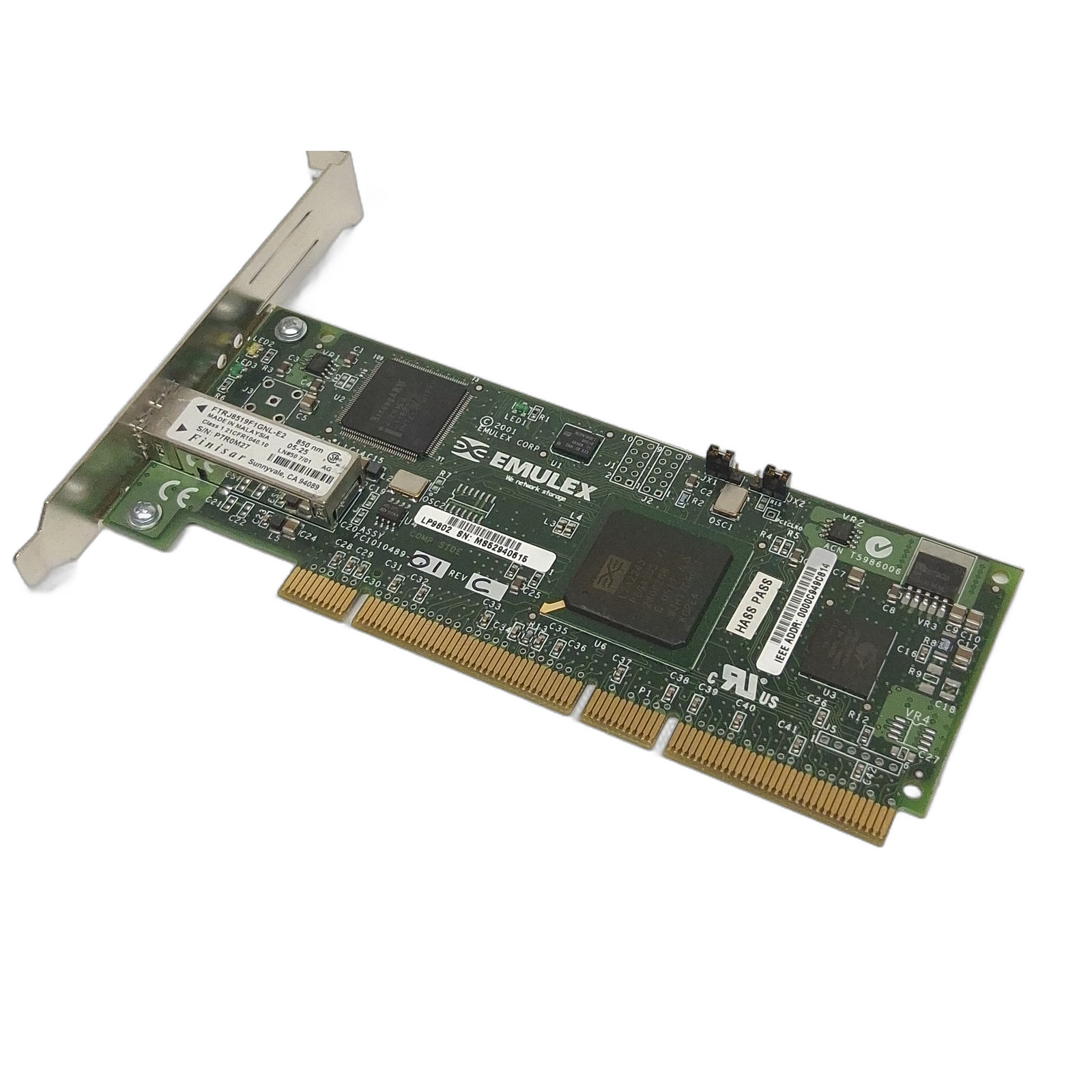 Emulex LP9802 2Gb/s PCI-X Fiber Channel HBA Card