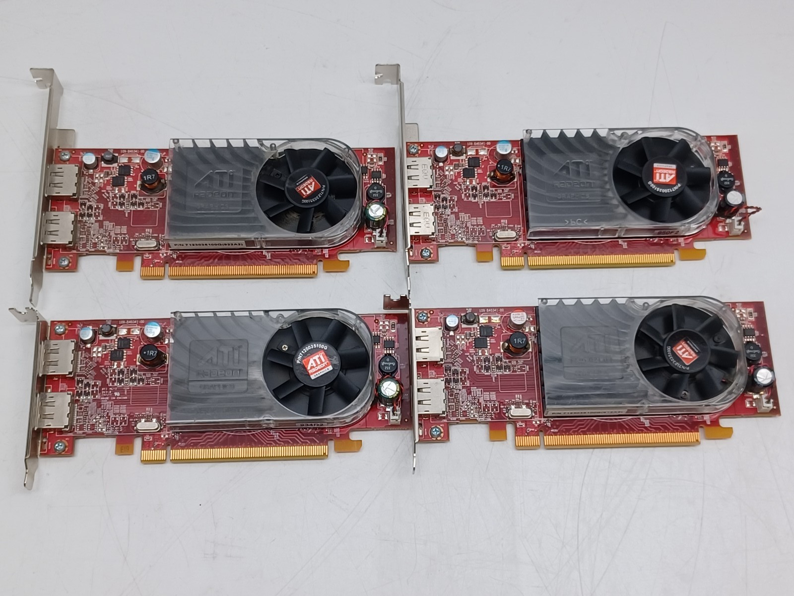 Lot of 4 ATI Radeon B403 ATI-102-B40319(B) 256MB DDR2