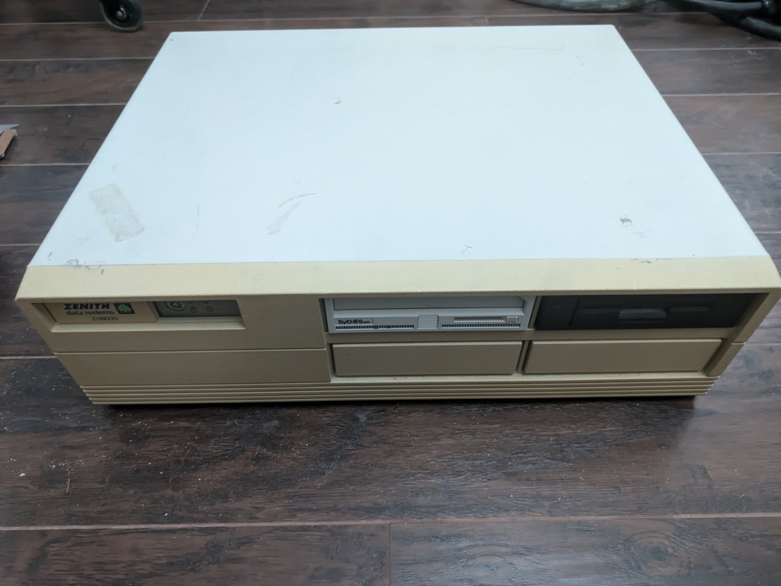 Vintage Zenith Data Systems Z-386/25 Desktop PC DOS Tested Working 286