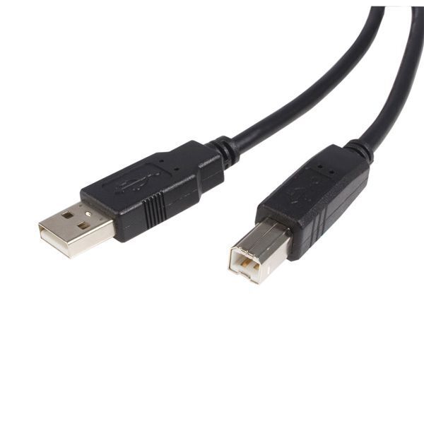 StarTech USB2HAB15 15 ft USB 2.0 A to B High Speed Certified Cable Male Male