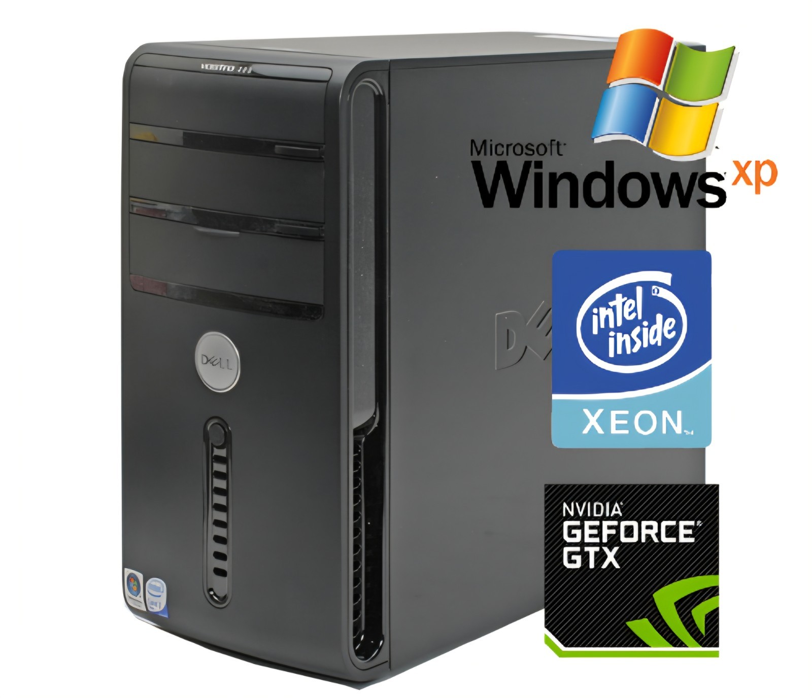 Dell Vostro 200 Retro Gaming Windows XP | Xeon E5410 | GTX 645 | 4GB RAM | 1TB H