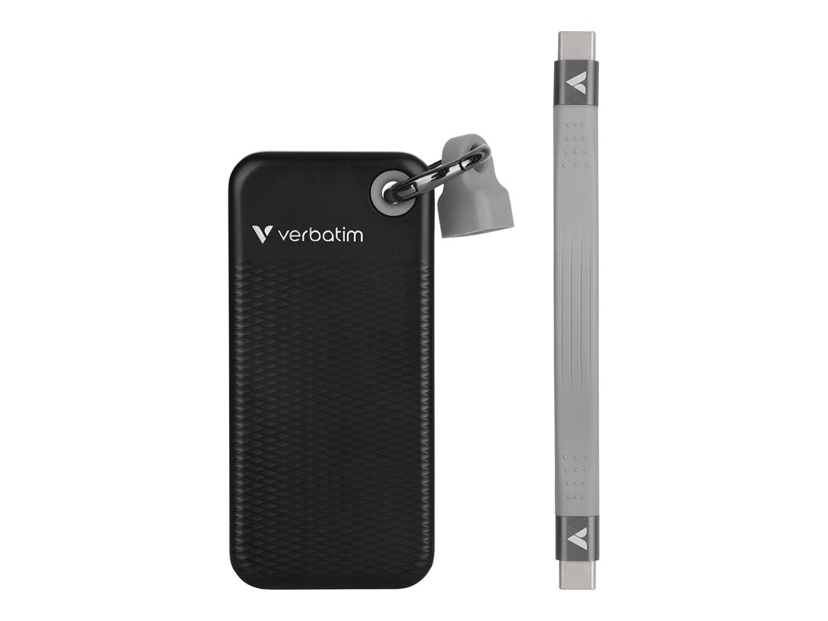 Verbatim Pocket SSD 1 TB keyring with cable attachment external 32190