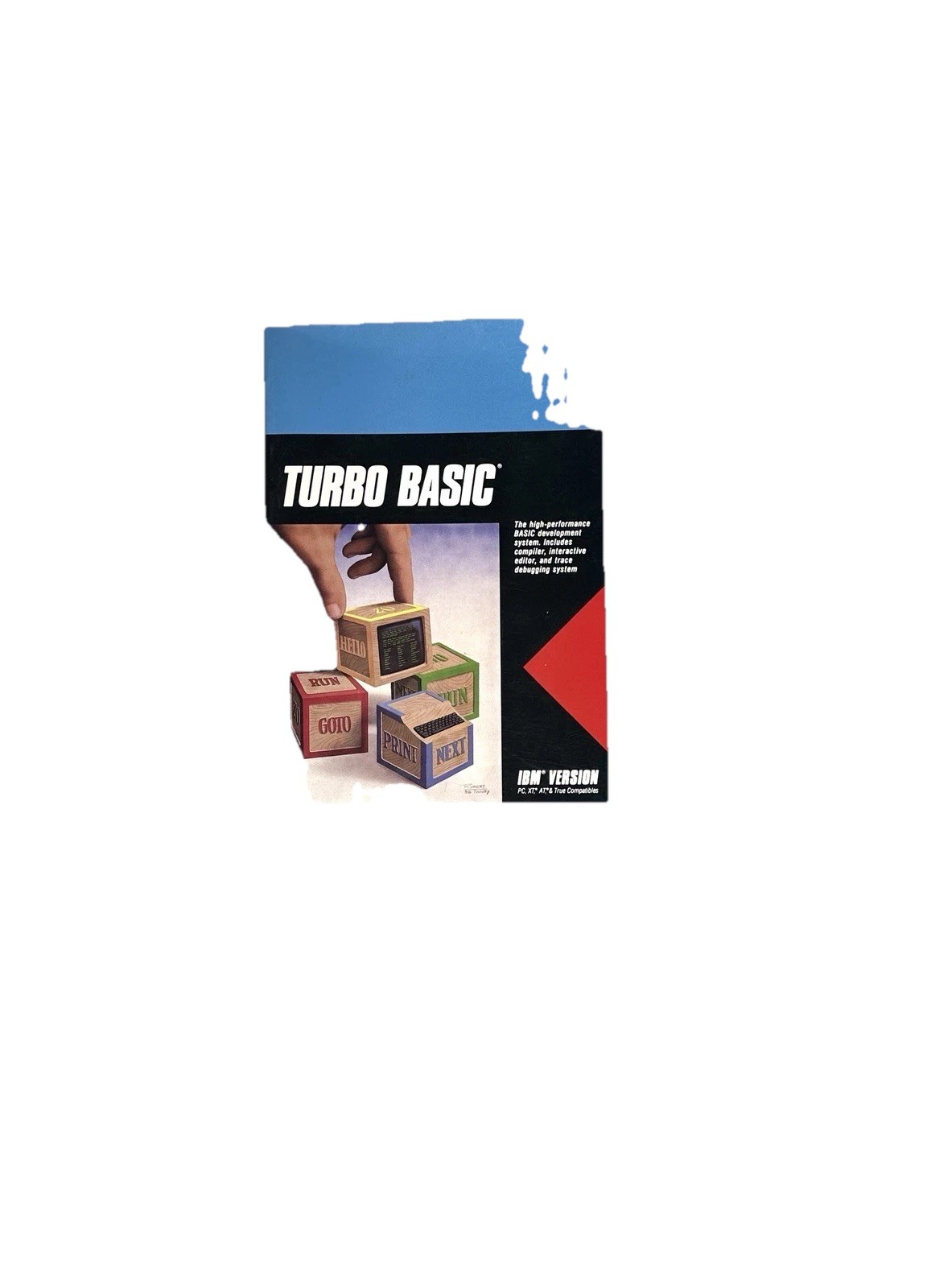 Borland Turbo Pascal Basic 3.0 IBM Version Develop User Guide Computer Manual