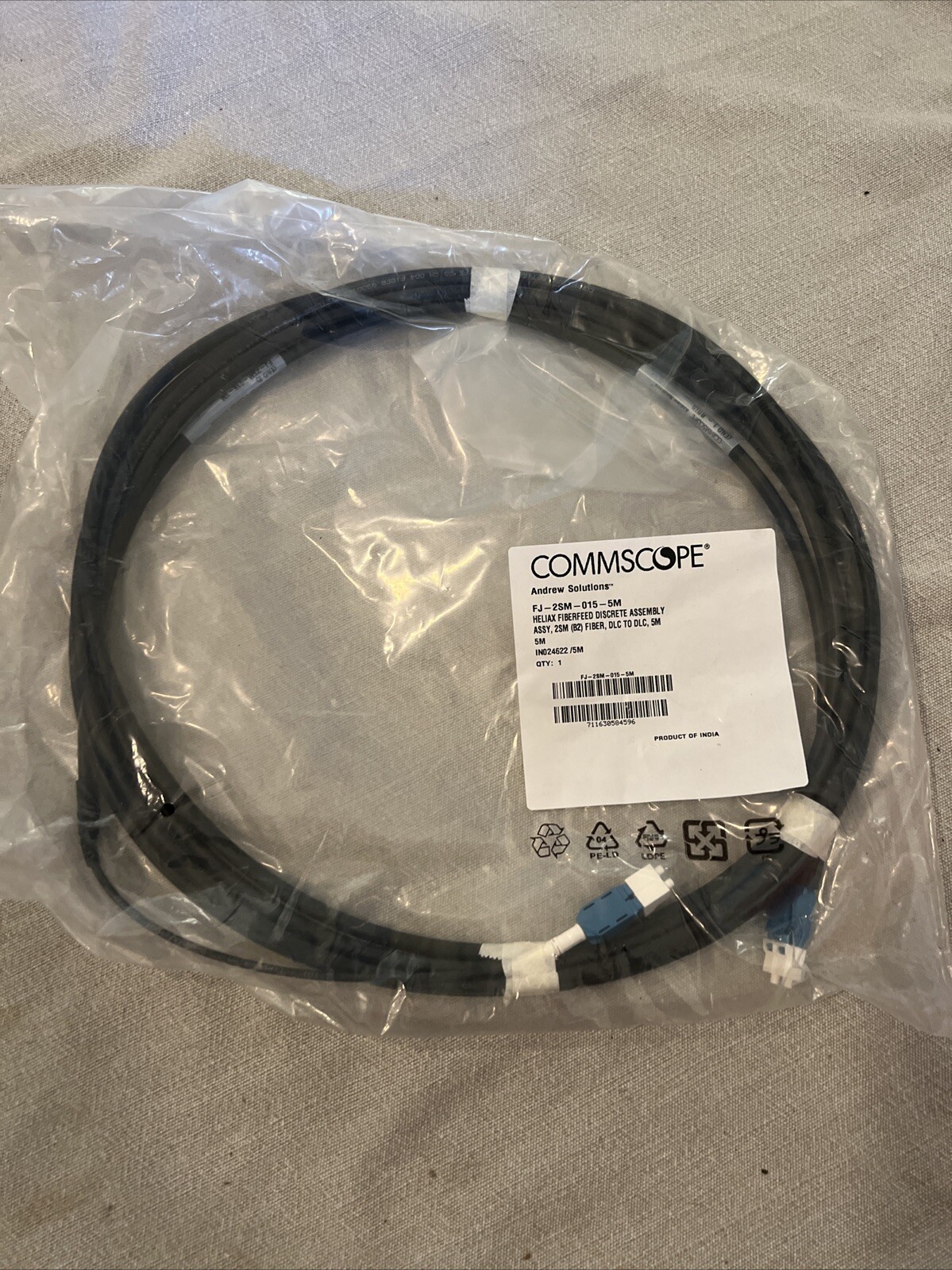 COMMSCOPE FJ 2SM 015 5M