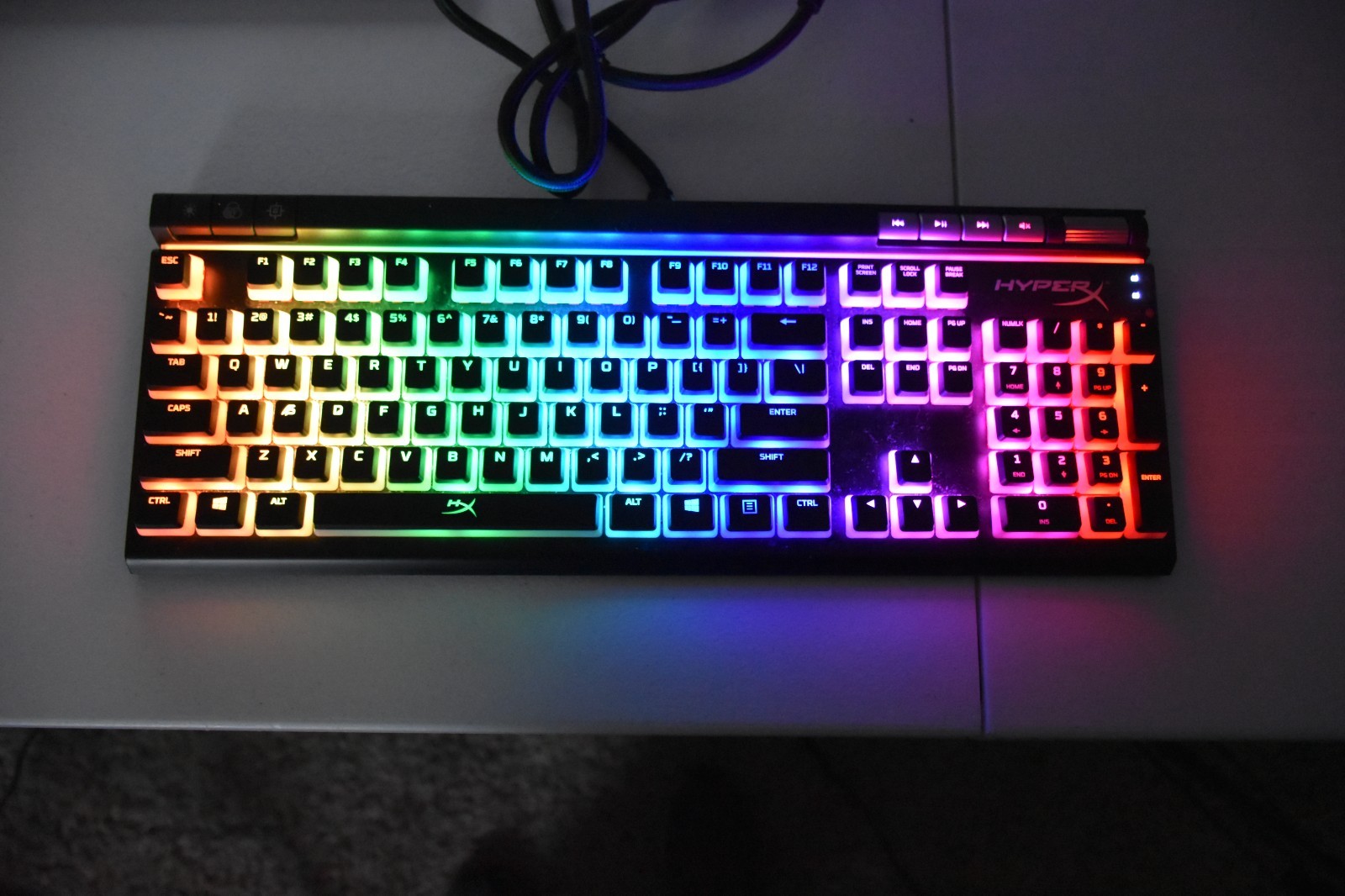 HyperX Alloy Elite II RGB Mechanical Gaming Keyboard Wired Tested