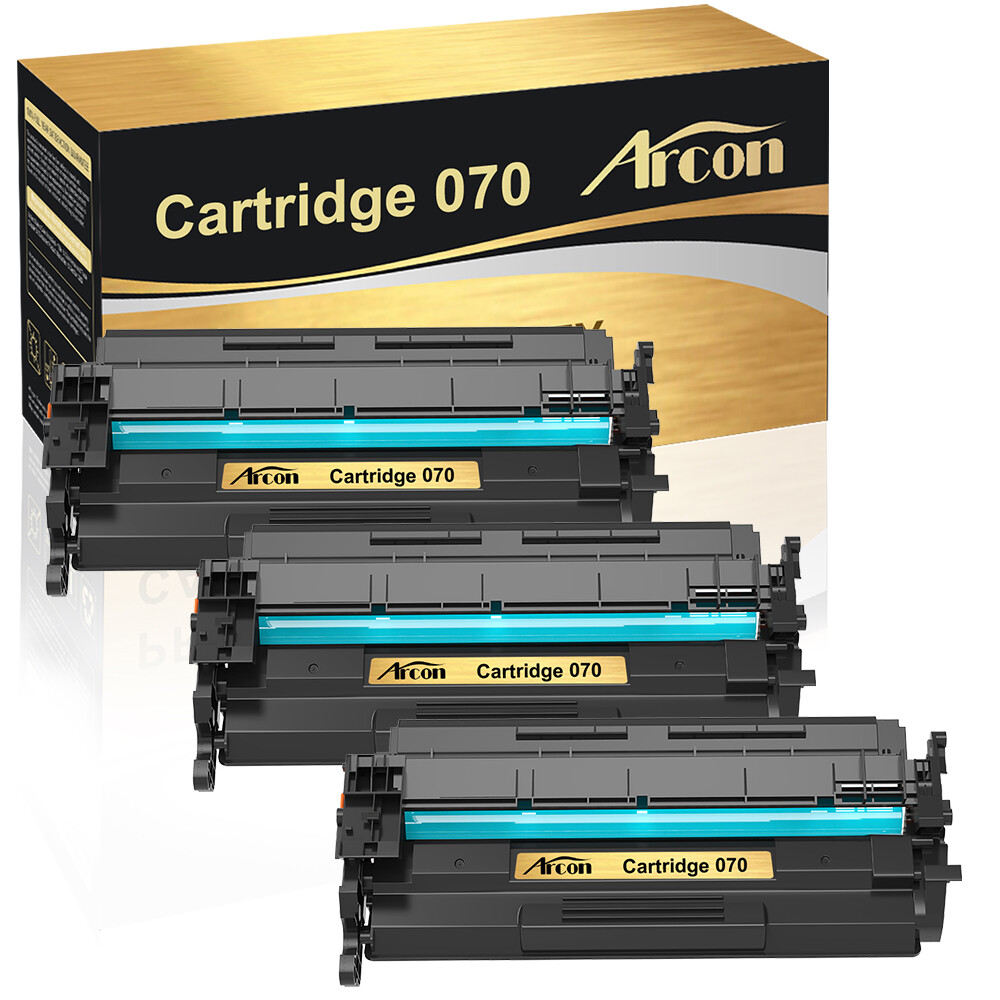 3 Pack CRG-070 Toner for Canon imageCLASS LBP246dw MF465dw MF467dw 5639C001