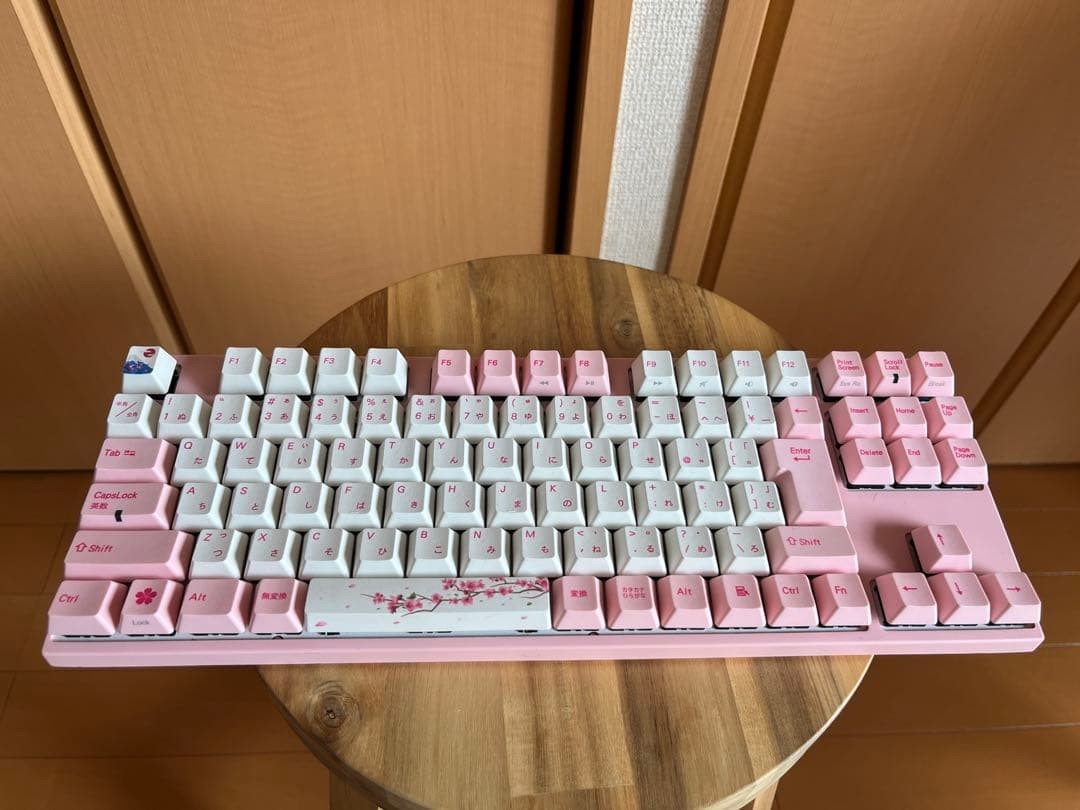 Varmilo Mechanical Keyboard Sakura JP Layout Sakura Switch Gaming Keyboard Pink