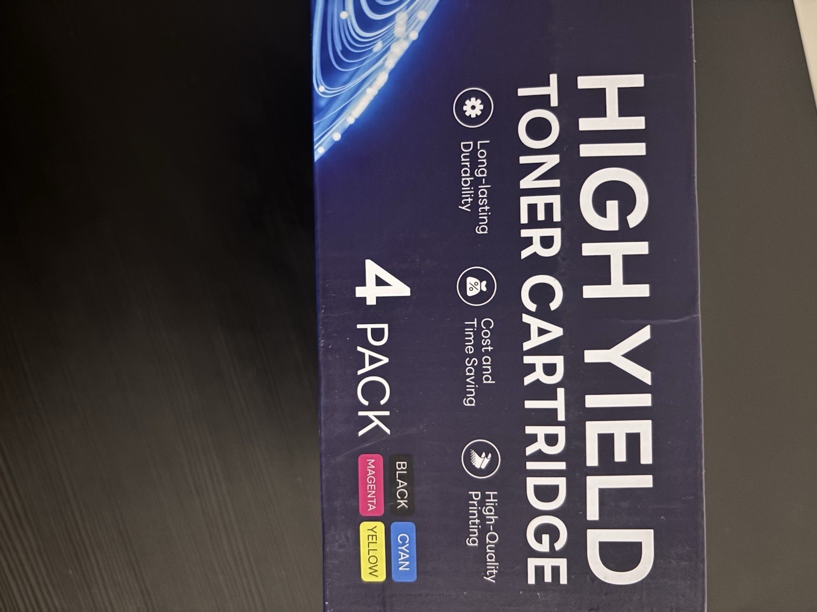 Nildoa TN223 High Yield Toner Cartridge 4-Pack Black Cyan Magenta Yellow for Br…