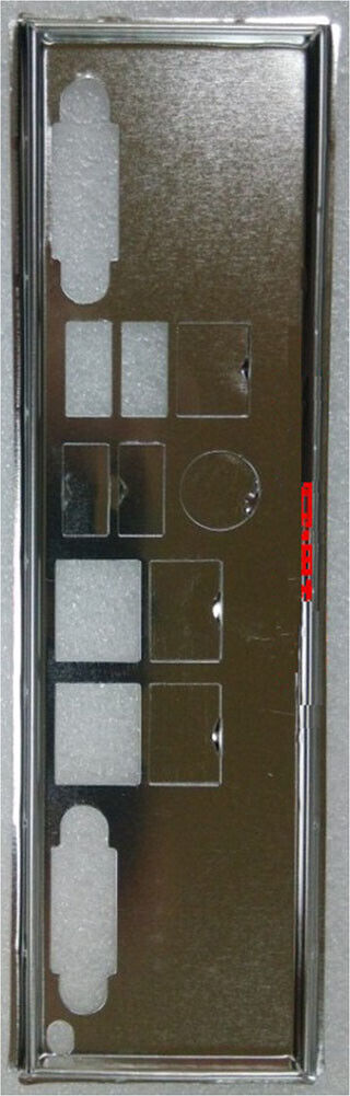 OEM I/O Shield For Supermicro X10SLL-F & X11SSL-F Backplate IO