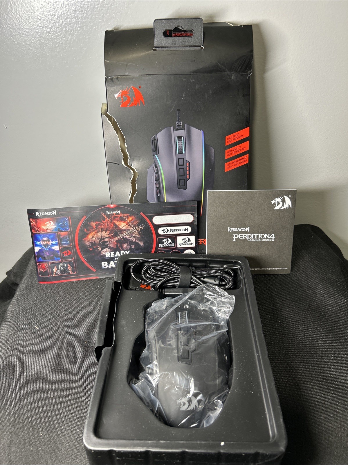 Reddragon Perdition4 Gaming Mouse 