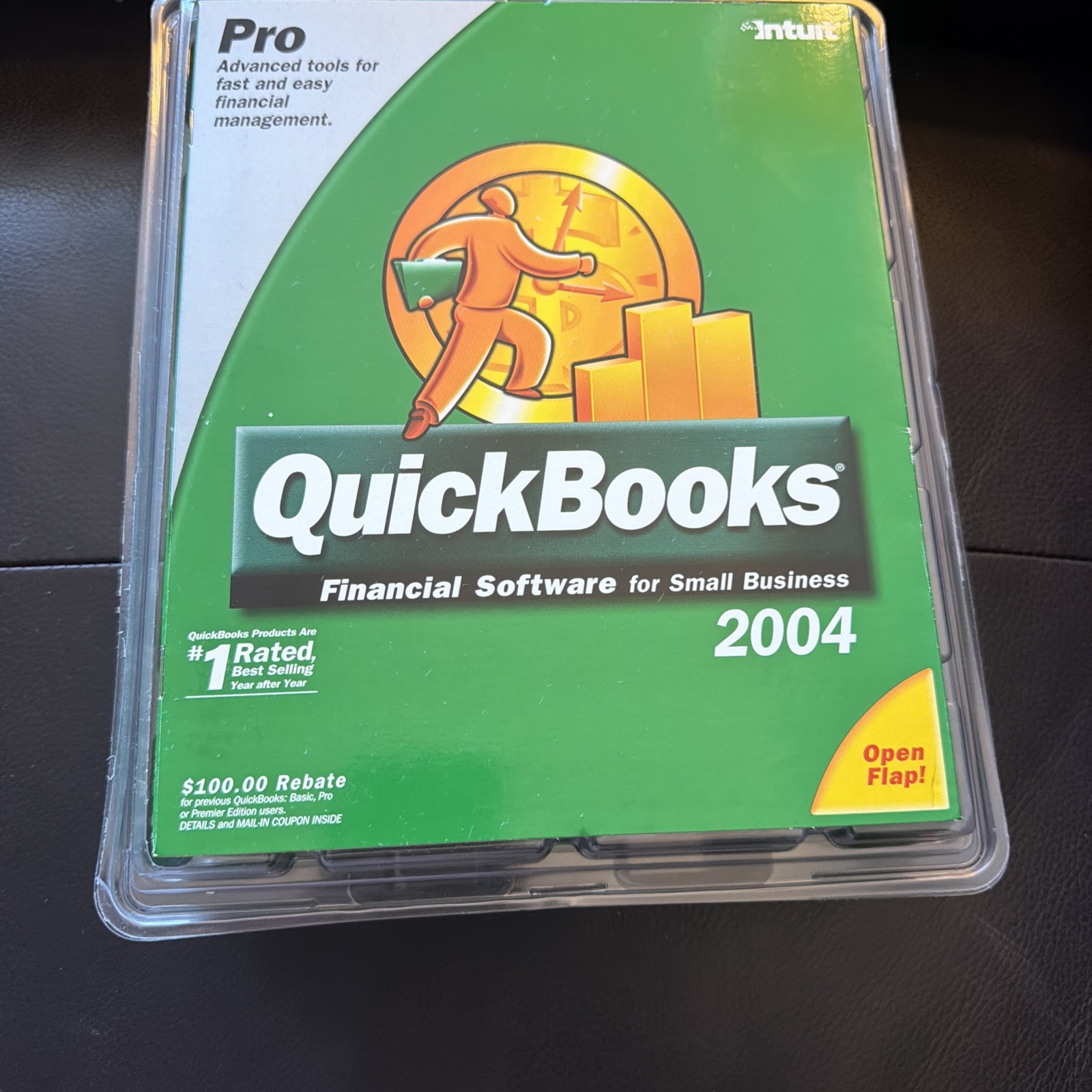 Quickbooks Pro 2004 (Windows) New Sealed Still In Plastic Display Case Very Rare