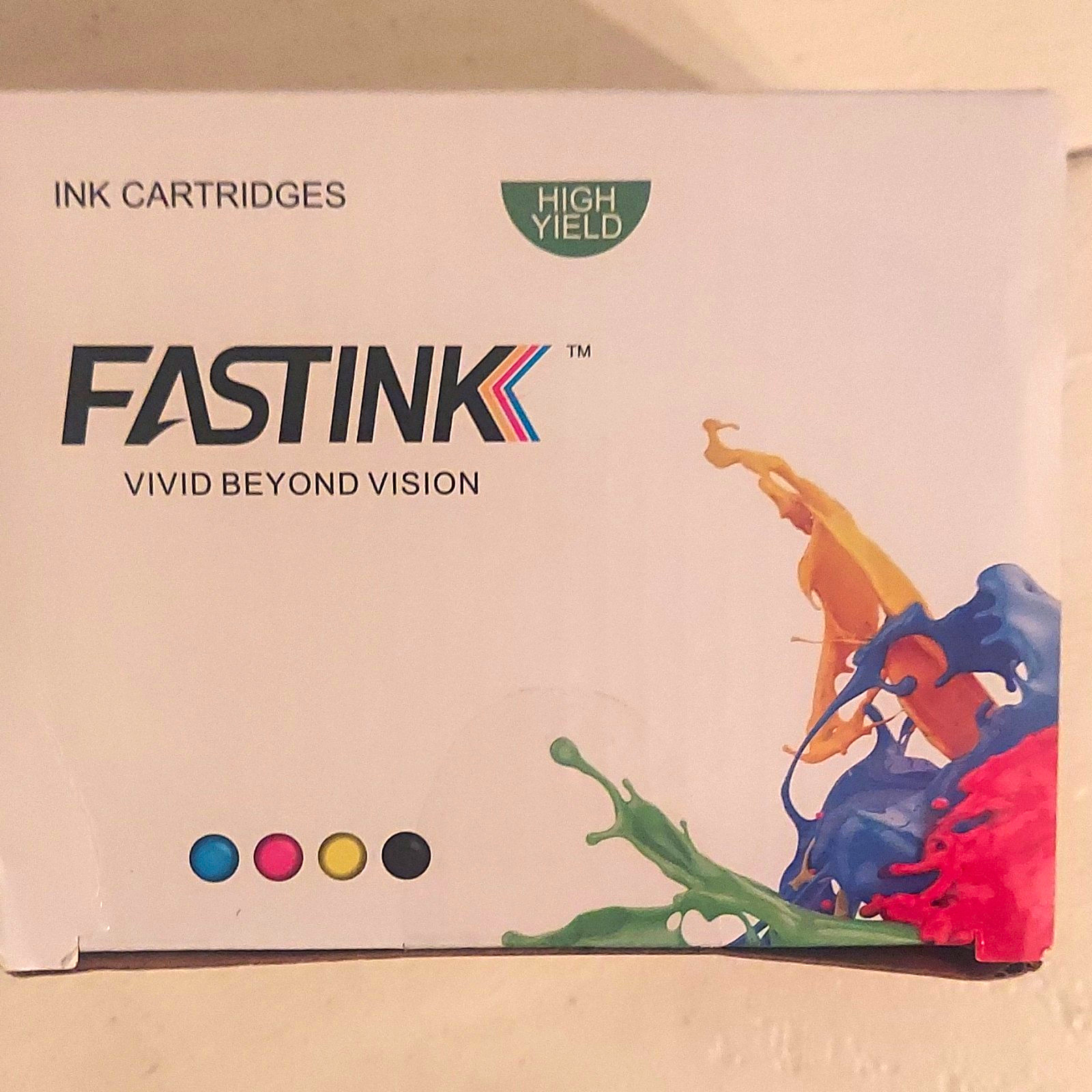 FASTINK Compatible 950XL/951XL Ink Cartridge Set for HP BK/C/M/Y 4-Pack